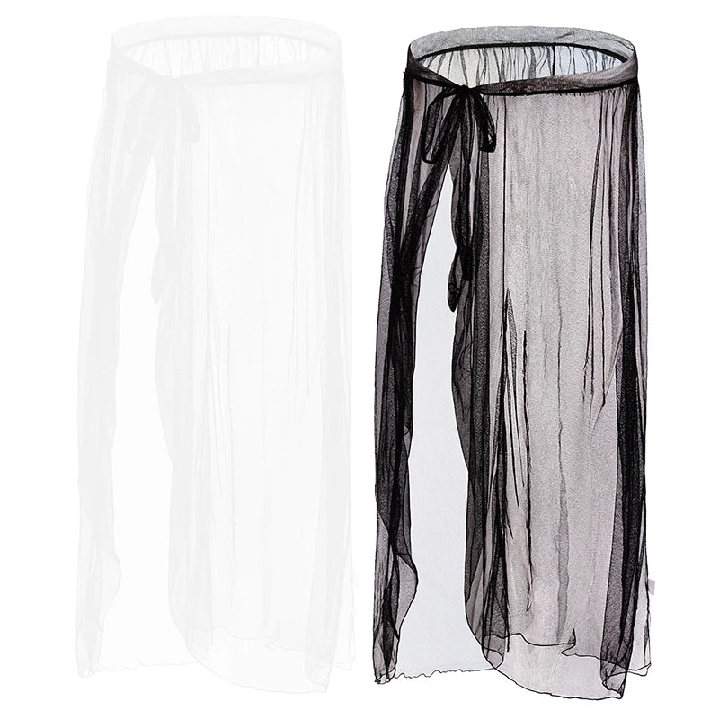 Men's Sheer Maxi Skirt