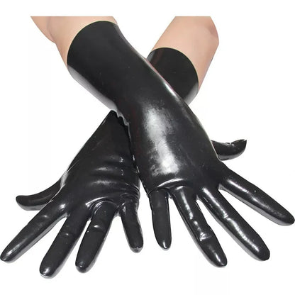 Black Latex Gloves