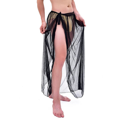 Men's Sheer Maxi Skirt