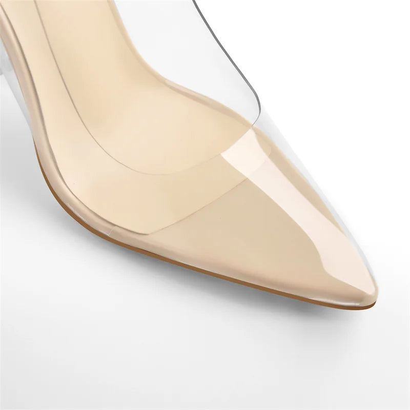 Transparent Crossdressing Pumps