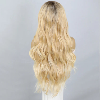 Big Wave Blonde Crossdressing Wig