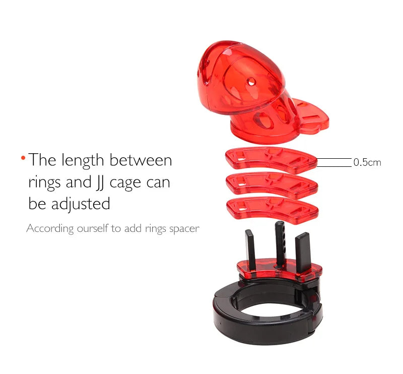 Wireless Remote Electric Shock CB6000 Cock Cage