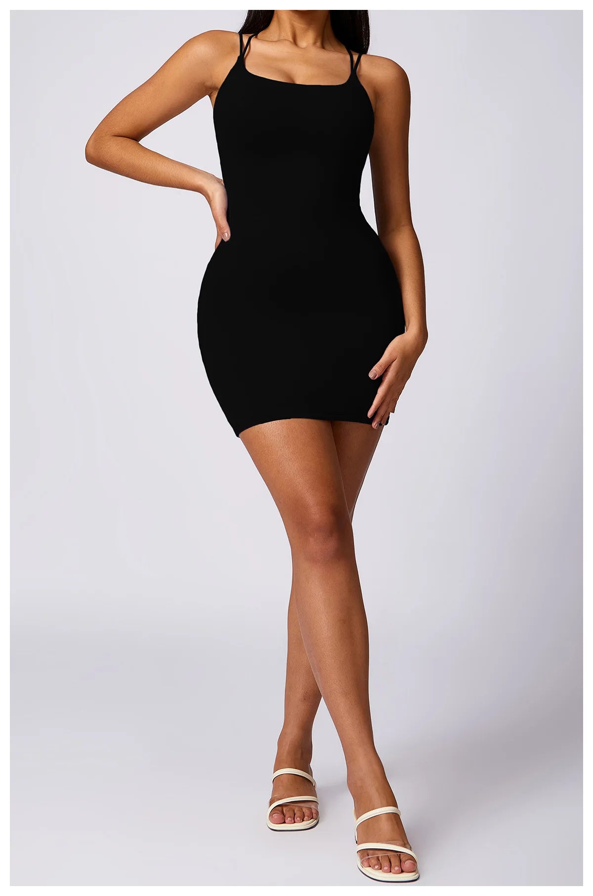 Crossdressing Stretch Mini Dress