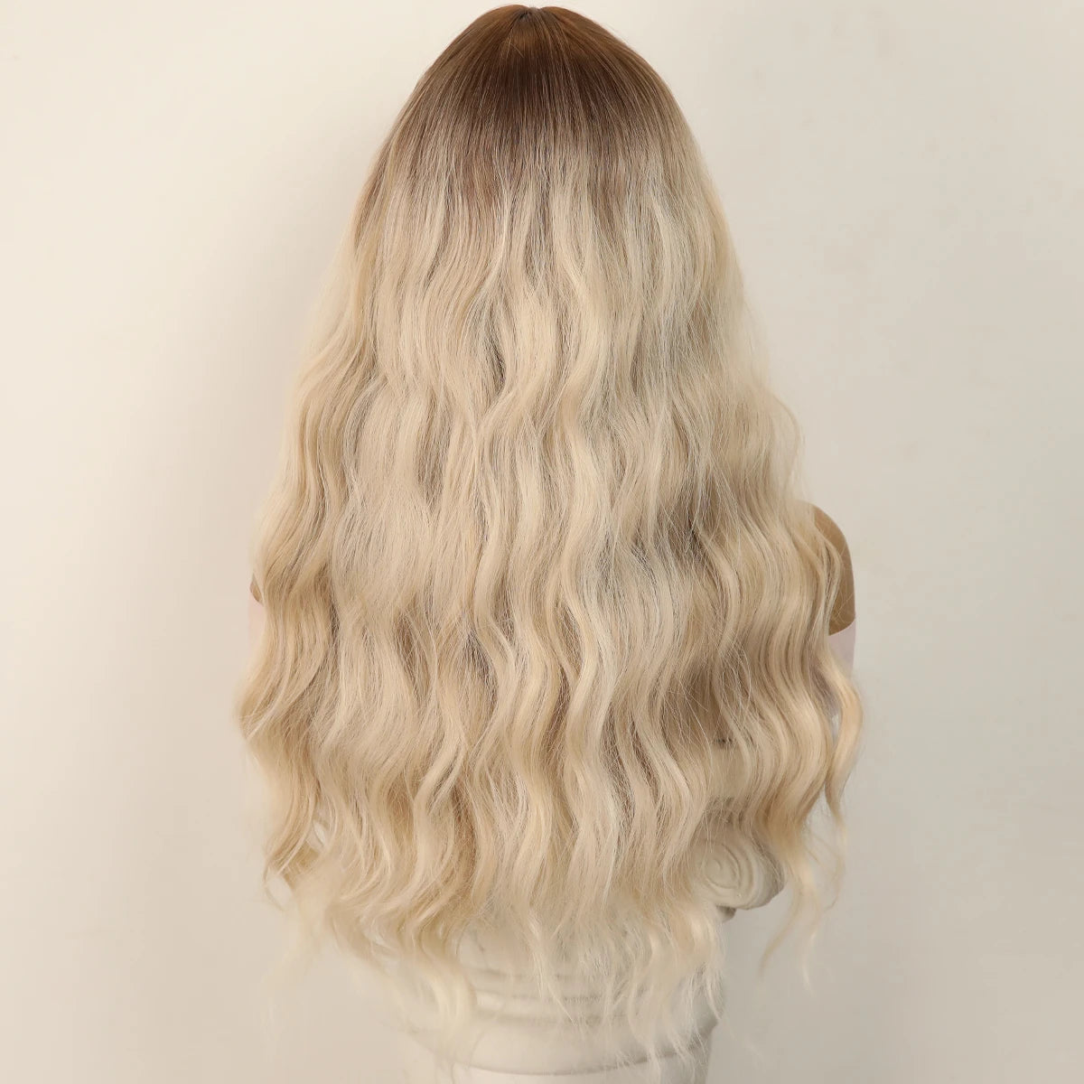 Natural Blonde Crossdressing Wig