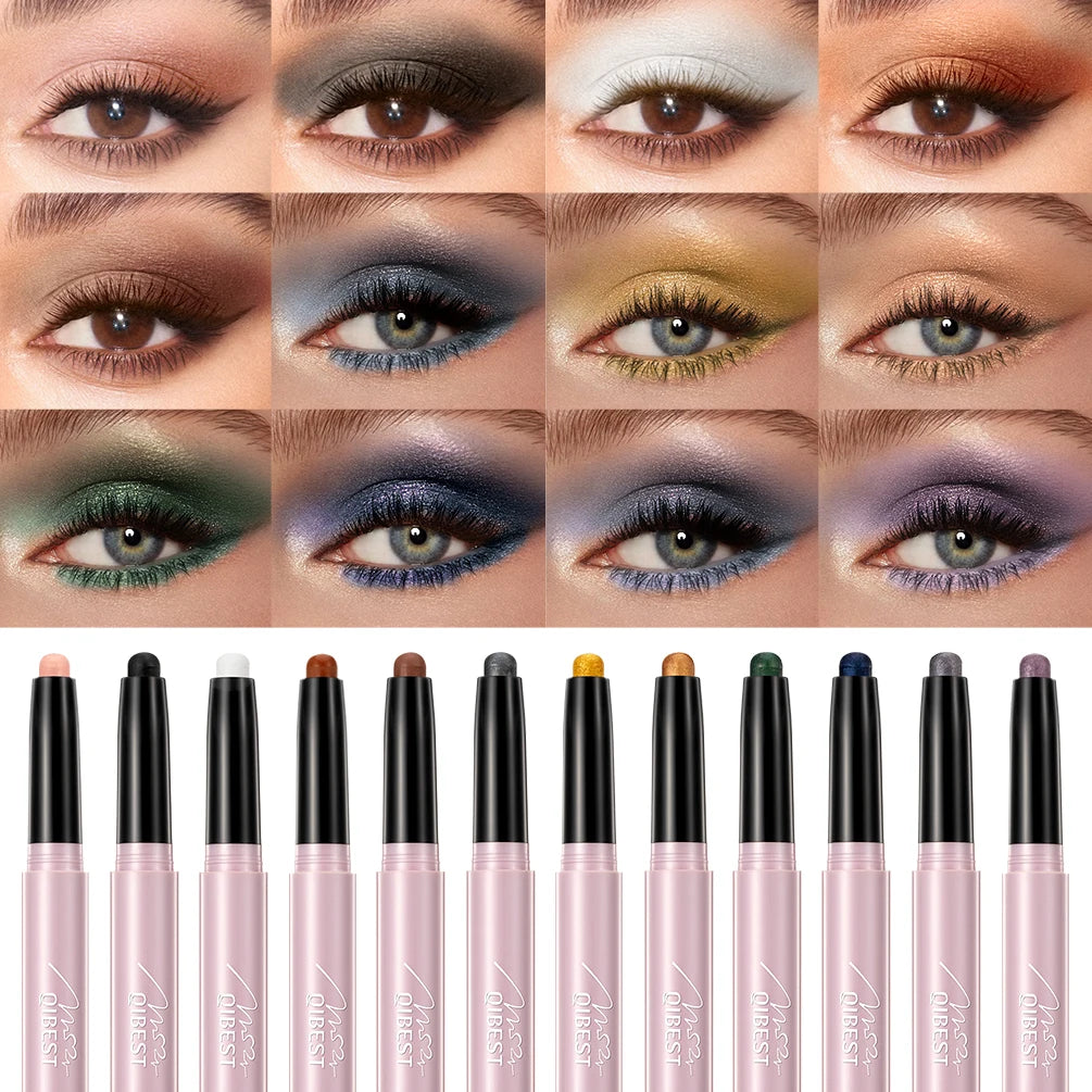 Waterproof Pearlescent Eyeshadow Pencil Stick