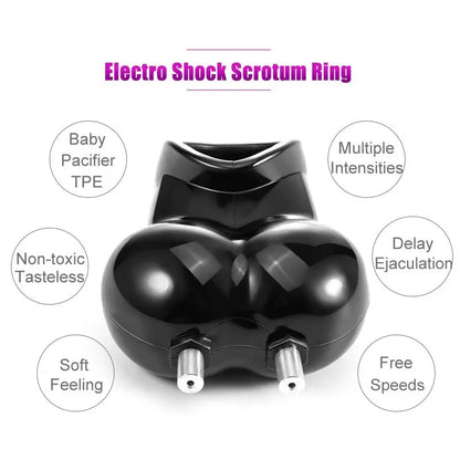 Electric Chastity Cage with Electro Stimulation