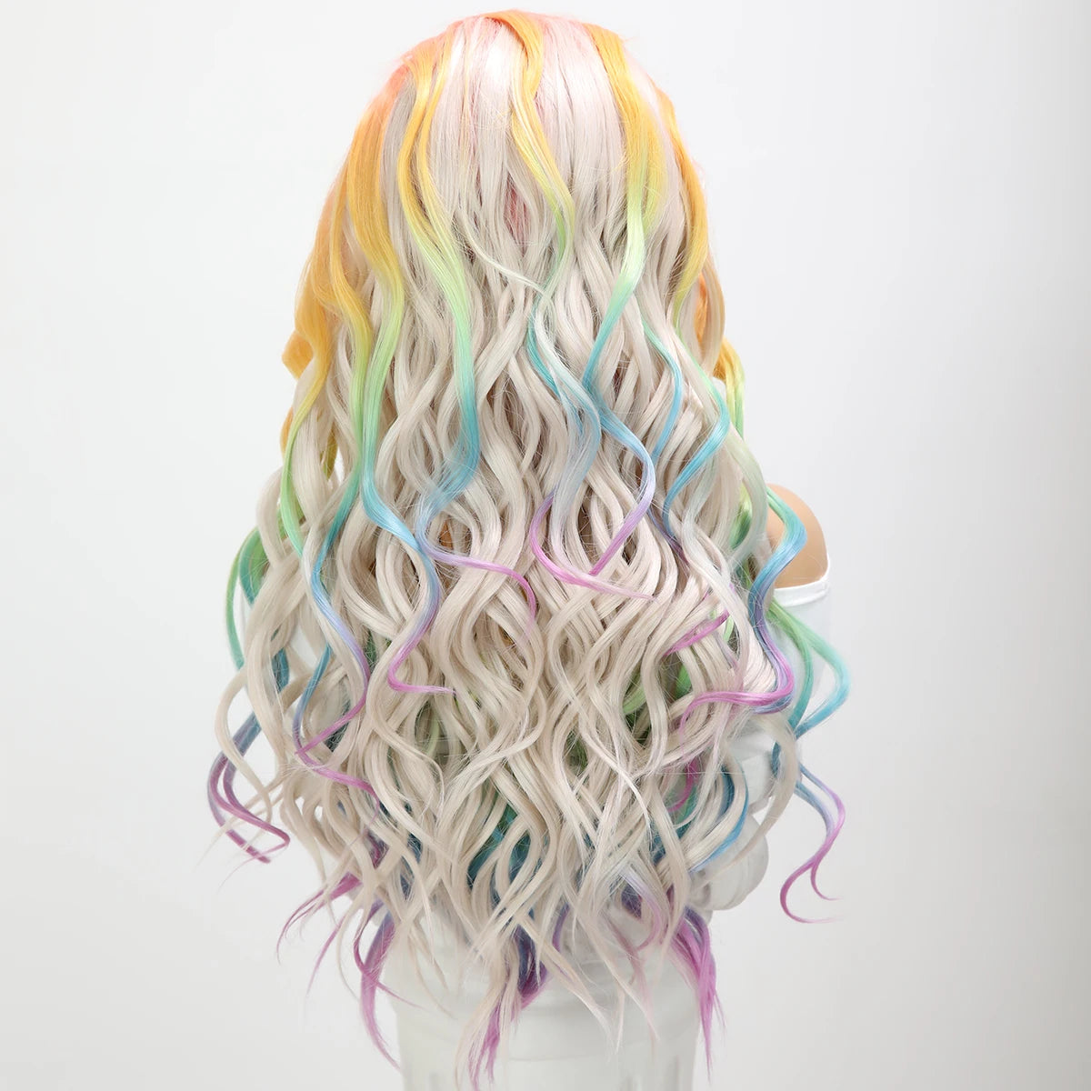 Rainbow Crossdressing Wig