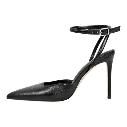 Ankle Strap Crossdressing Pump