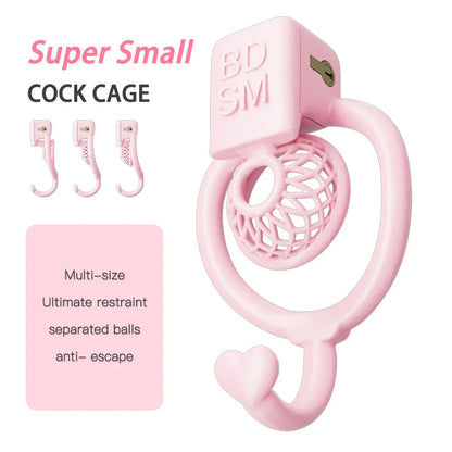 Lovely Pink Cock Cage