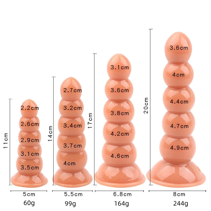 Plug Anal Beads Large