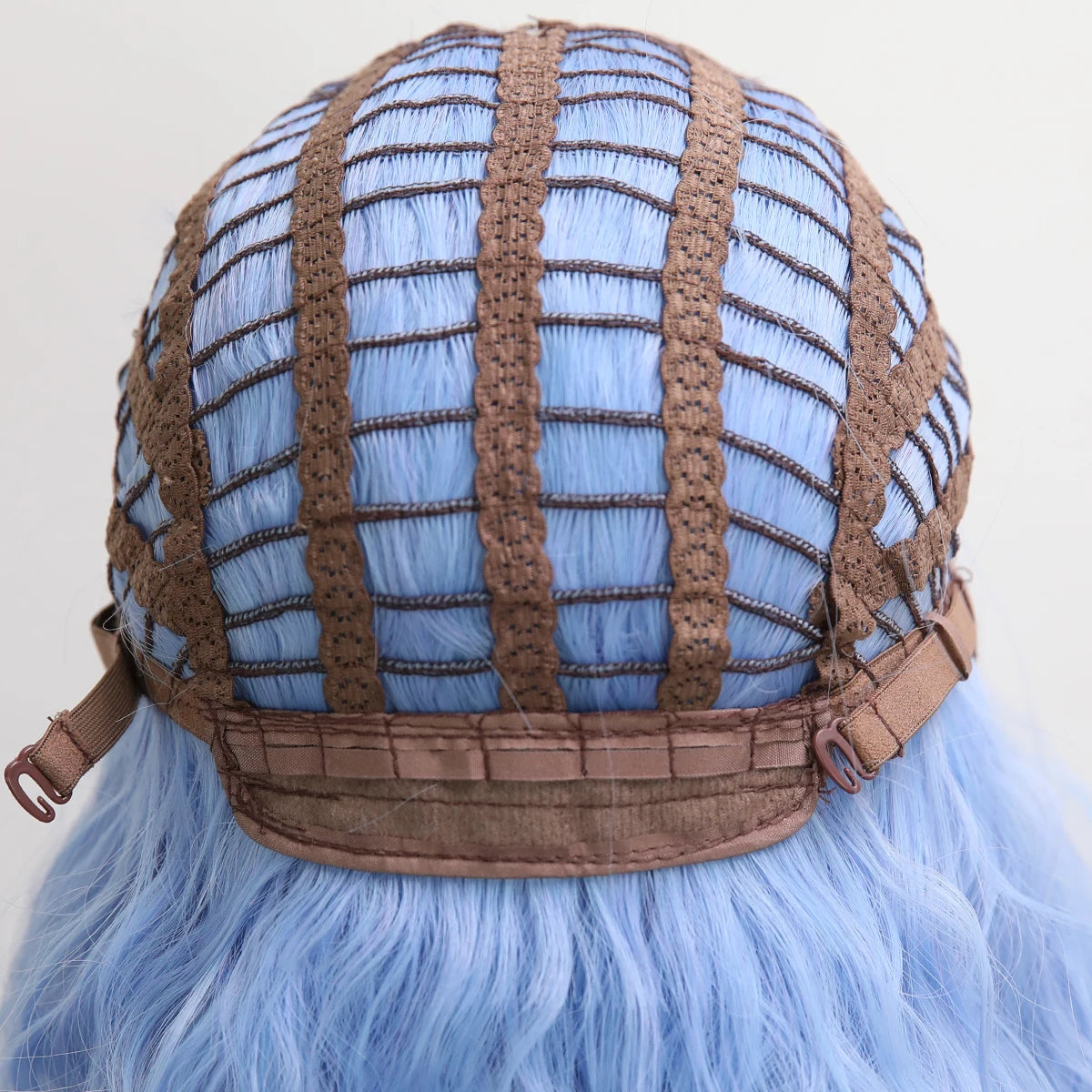 Blue Purple Crossdressing Wig