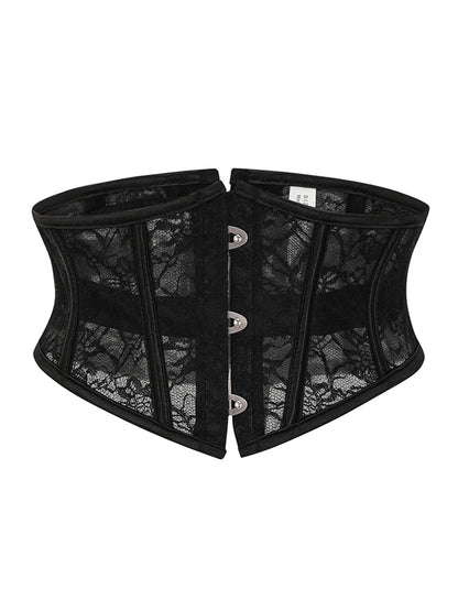 Underbust Boned Lace Up Corset