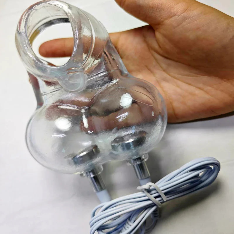 Electric Chastity Cage with Electro Stimulation