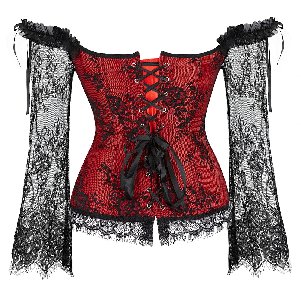 Floral Lace Corset