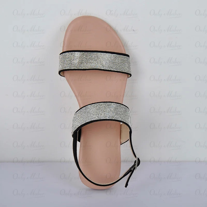 Crossdressing Rhinestone Sandals