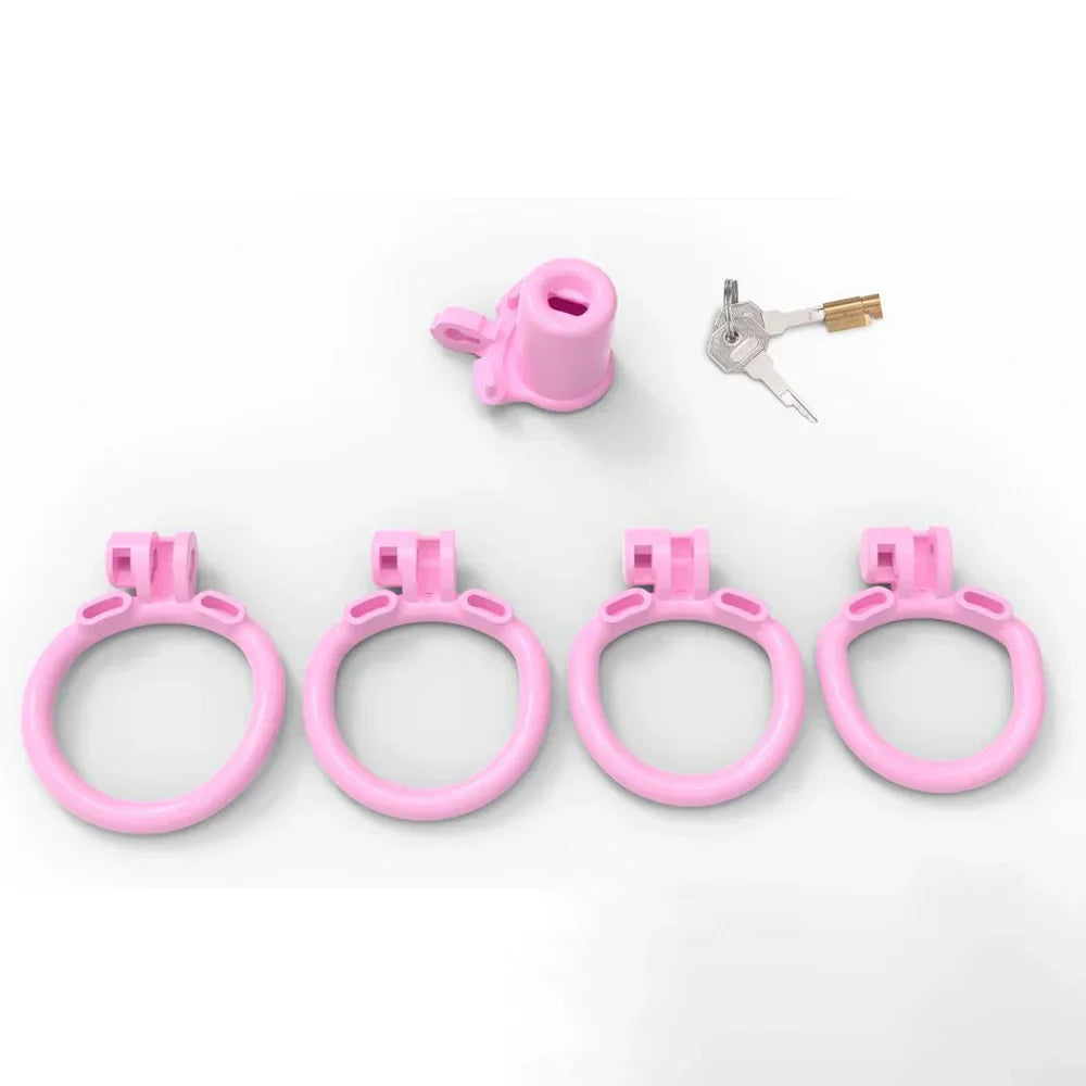 BDSM Sissy Slave Inverted Male Chastity Cage