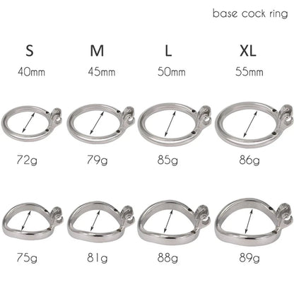 Spiked Chastity Belt with Flat Cock Cage