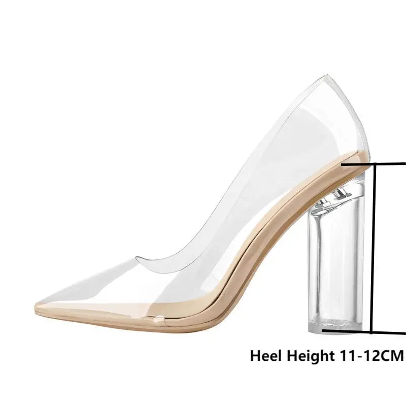 Transparent Crossdressing Pumps