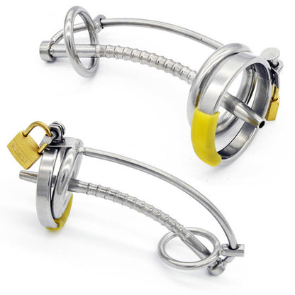 Stainless Steel Cock Ring Penis Ring Lock