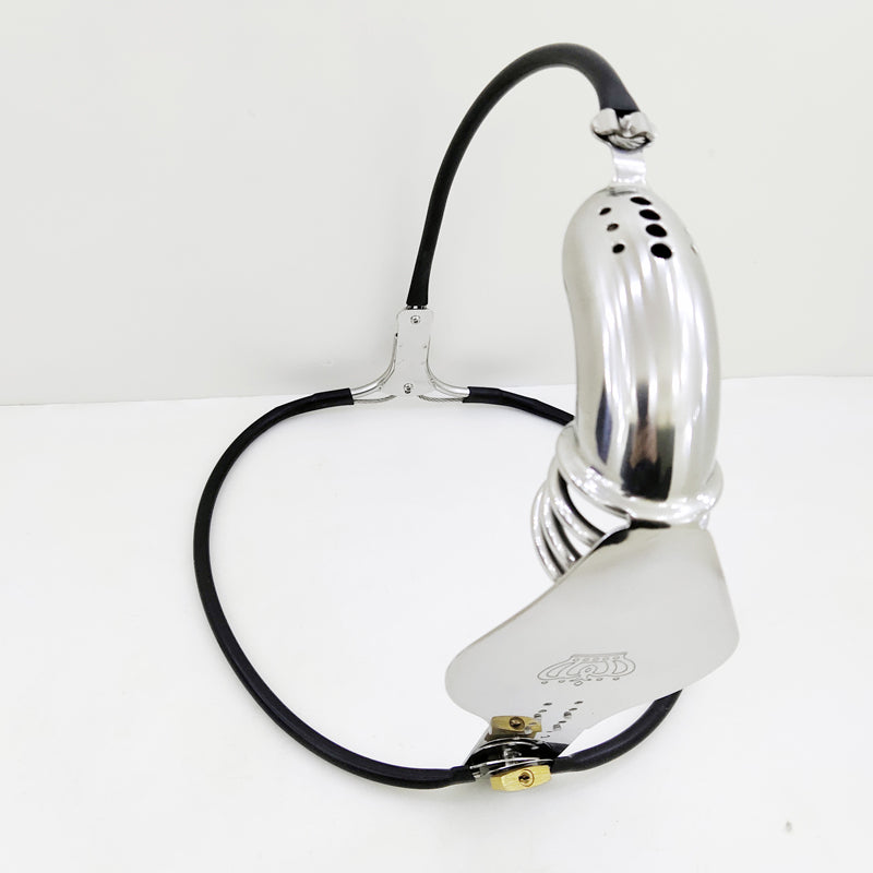 Portable Stainless Steel Chastity Belt