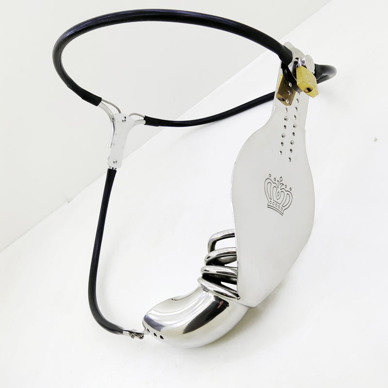 Portable Stainless Steel Chastity Belt