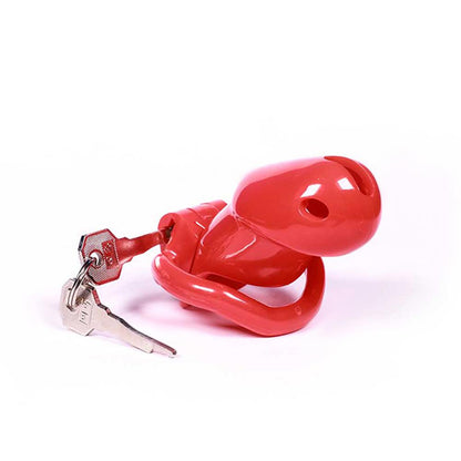 Resin Rod Holy Trainer Chastity Cage 1.89 inches and 2.36 inches long