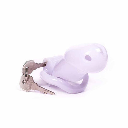 Resin Rod Holy Trainer Chastity Cage 1.89 inches and 2.36 inches long