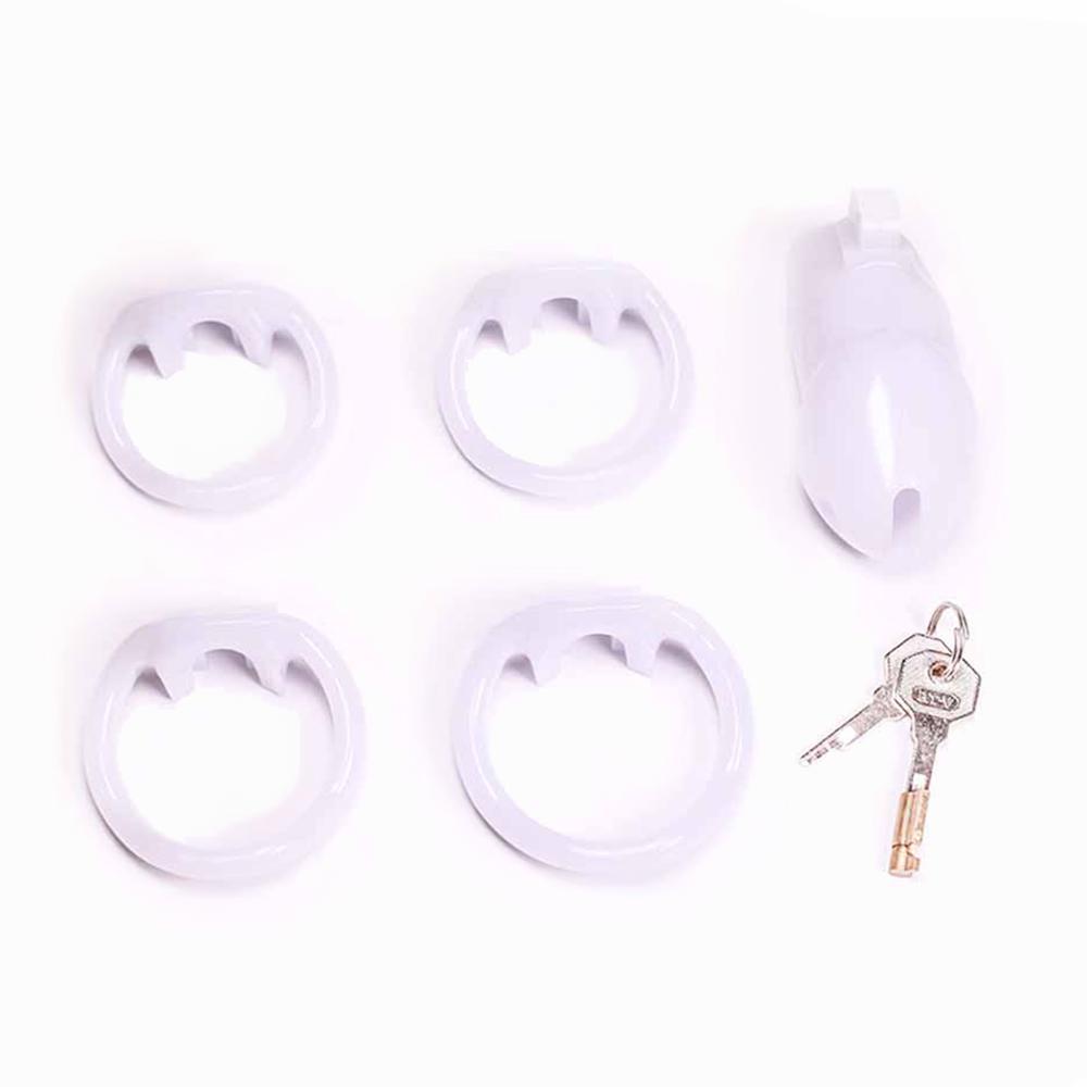 Resin Rod Holy Trainer Chastity Cage 1.89 inches and 2.36 inches long