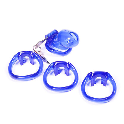 Resin Rod Holy Trainer Chastity Cage 1.89 inches and 2.36 inches long