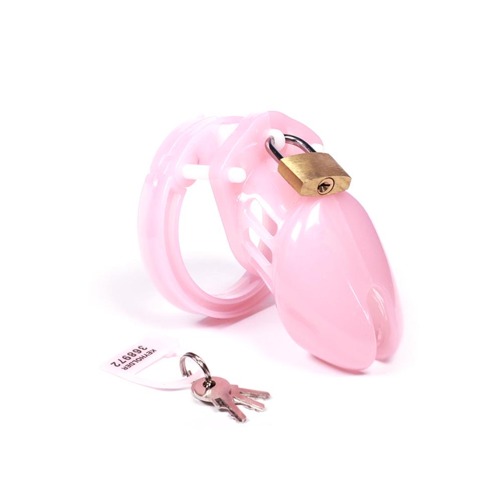 PinkHoly Trainer Chastity Cage 3.94 inches long