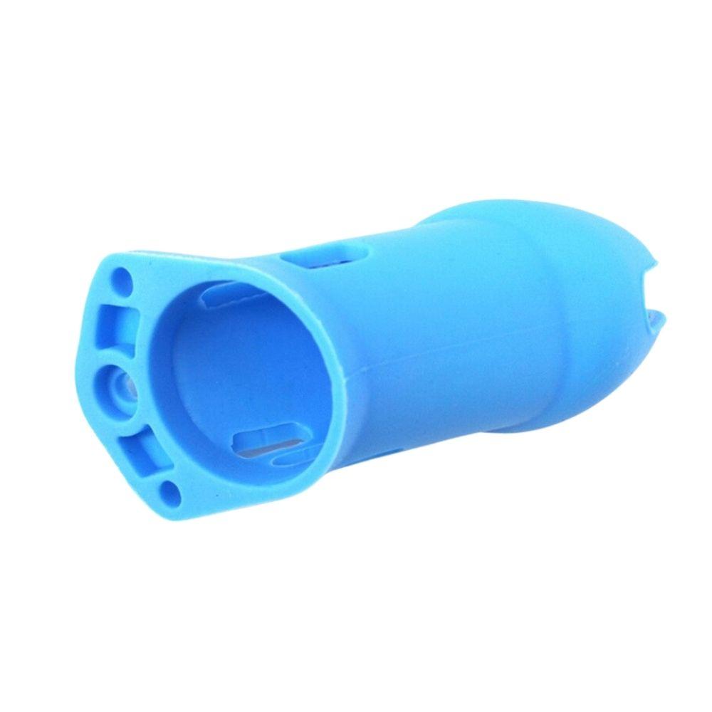 Blue Plastic Cock Cage 3.15 inches and 3.94 inches long