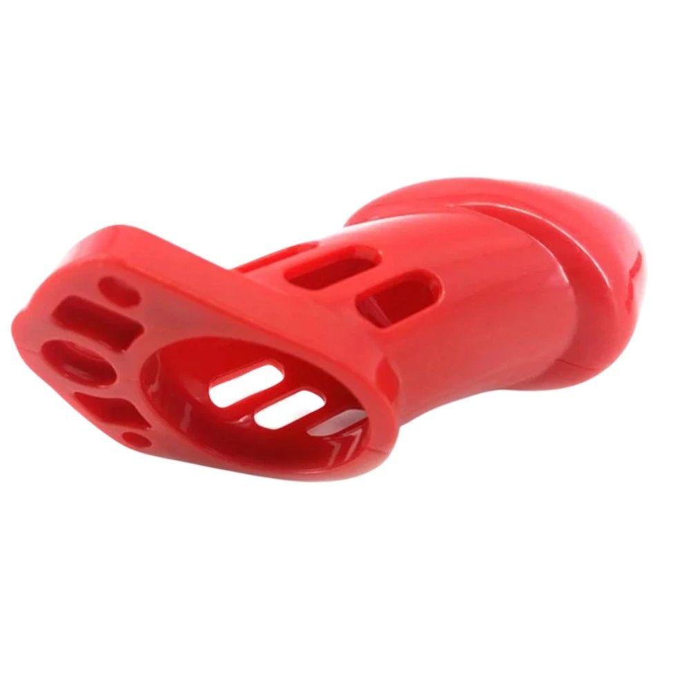 Red Plastic Cage 3.15 inches and 3.94 inches long