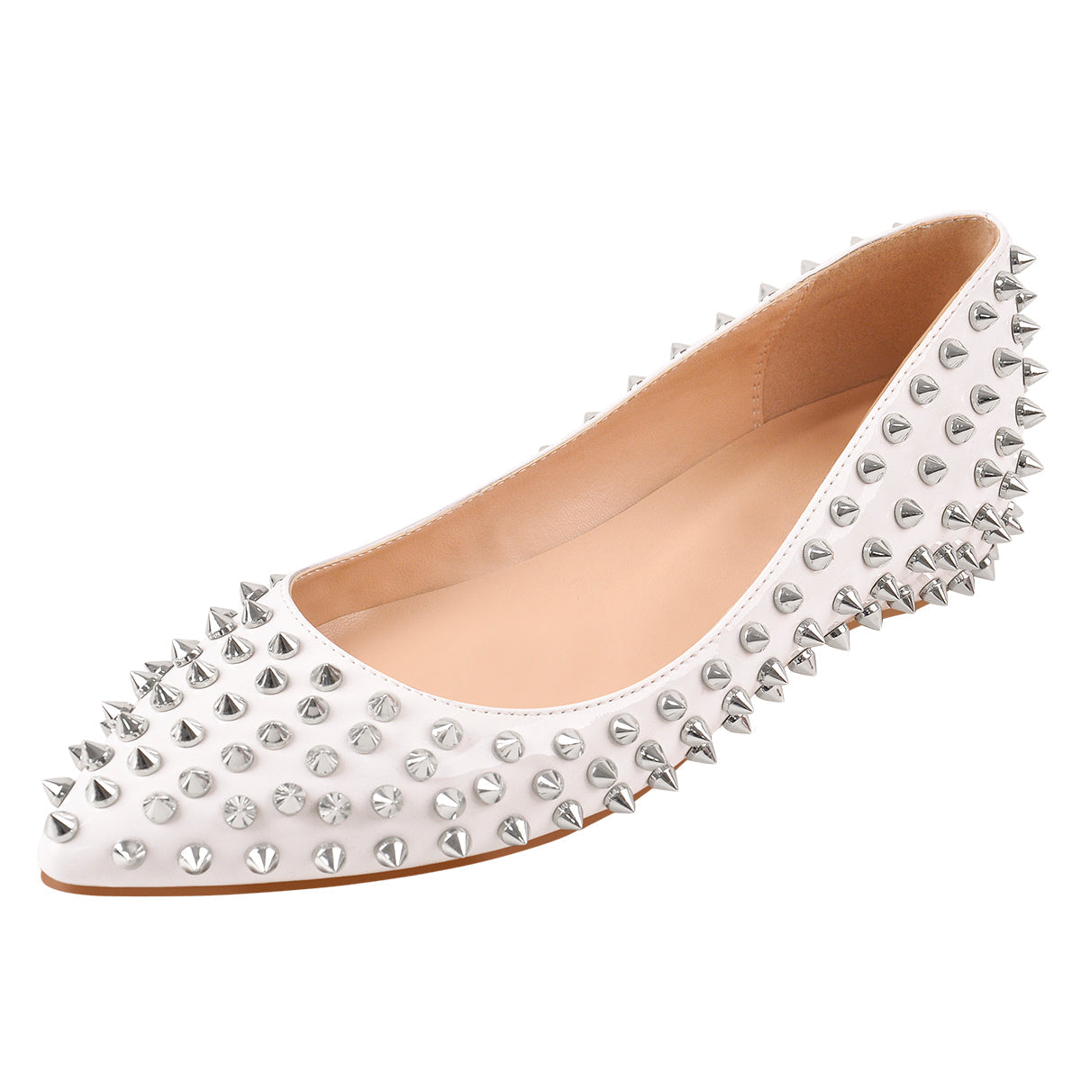 White Rivets Flats