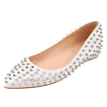 White Rivets Flats