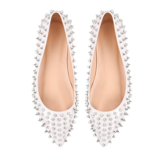 White Rivets Flats