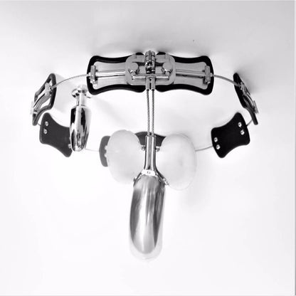 Adjustable T-type Male Chastity Belt