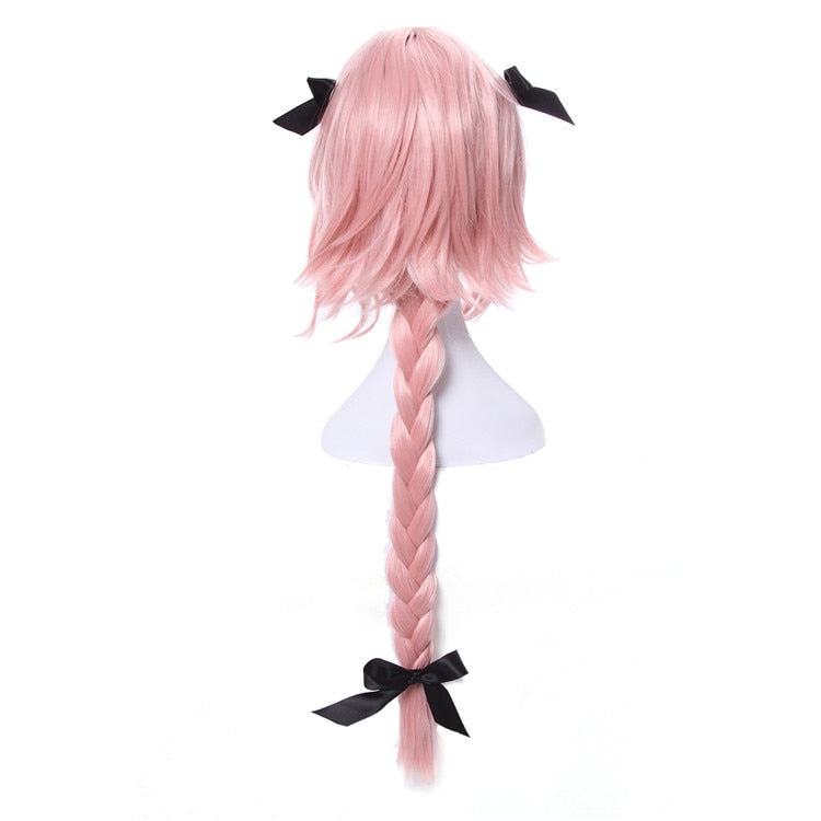 Adorable Pink Ponytail Lace Wig