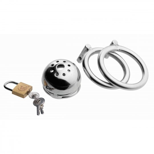 Ultimate Devotion: Premium Stainless Steel Intimacy Control Device