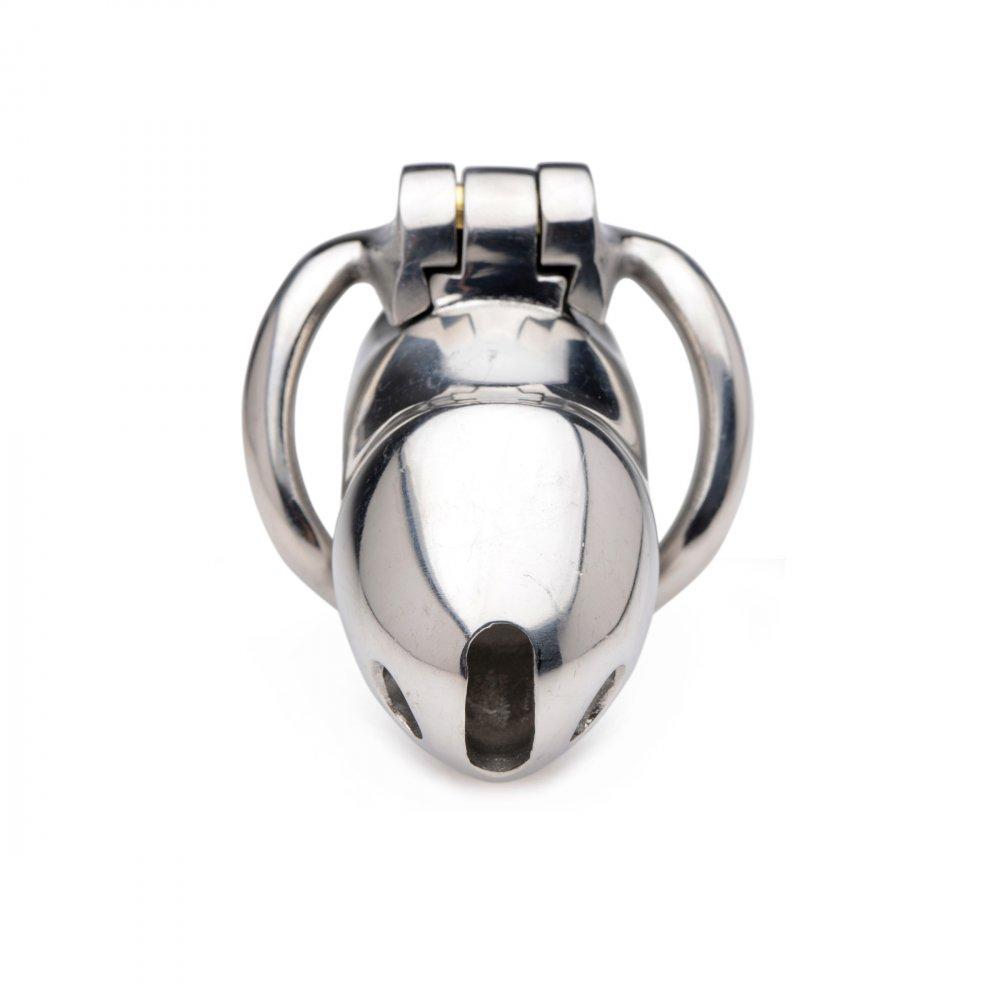 Stainless Steel Locking Chastity Cage