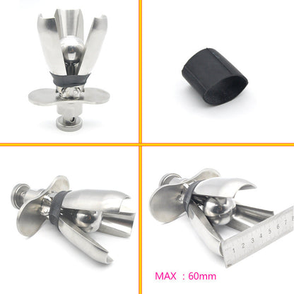 Metal Anal Expander Locking Butt Plug