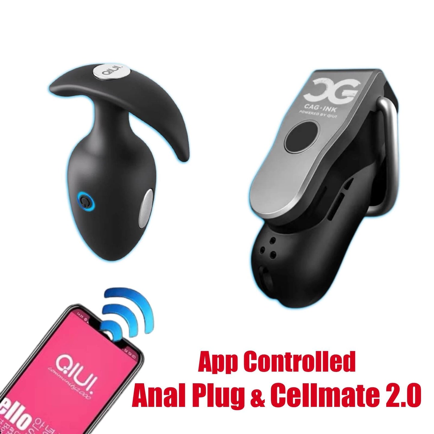 App Controlled Anal Plug & Cellmate 2.0