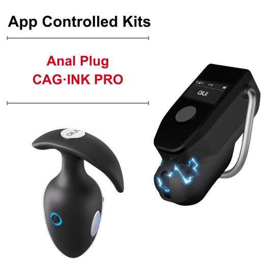 CAGINK PRO Cellmate 3 & Anal Plug