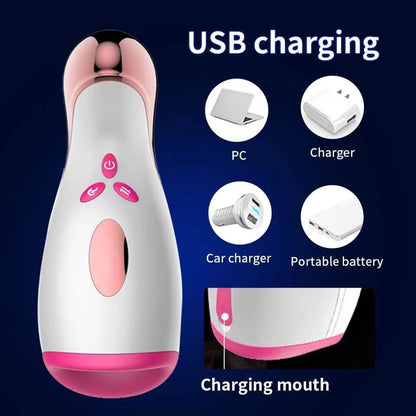 Automatic Telescopic Pulse Oral Delivery Aircraft Cup