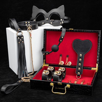 8 Pcs BDSM Boundage Set With Luxury Box