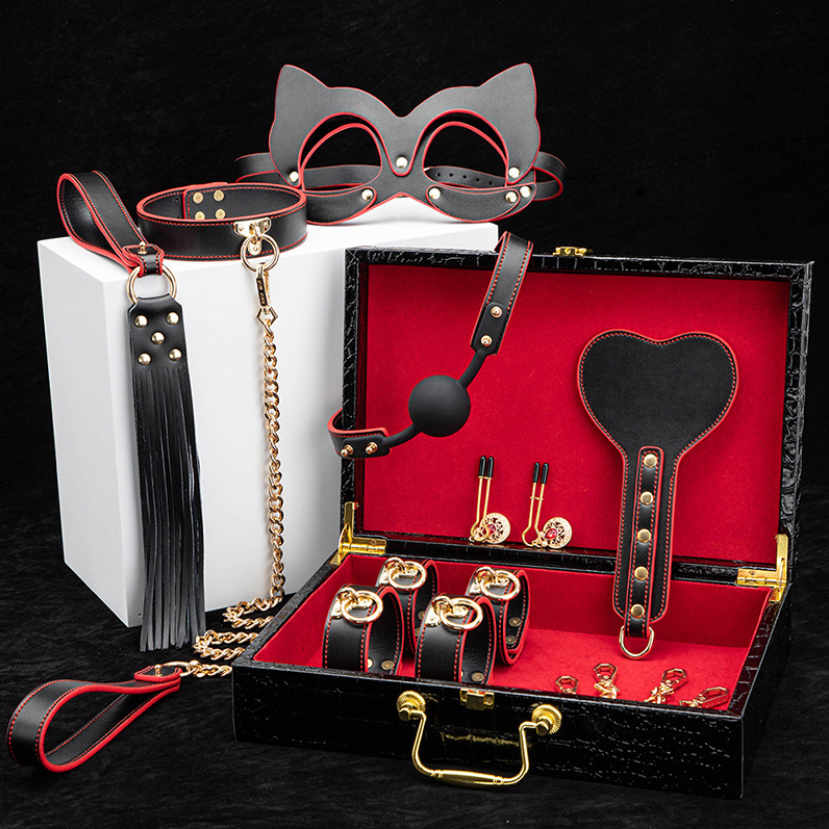 8 Pcs BDSM Boundage Set With Luxury Box