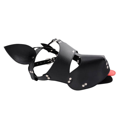 BDSM Head Bondage Dog Headgear Face Mask