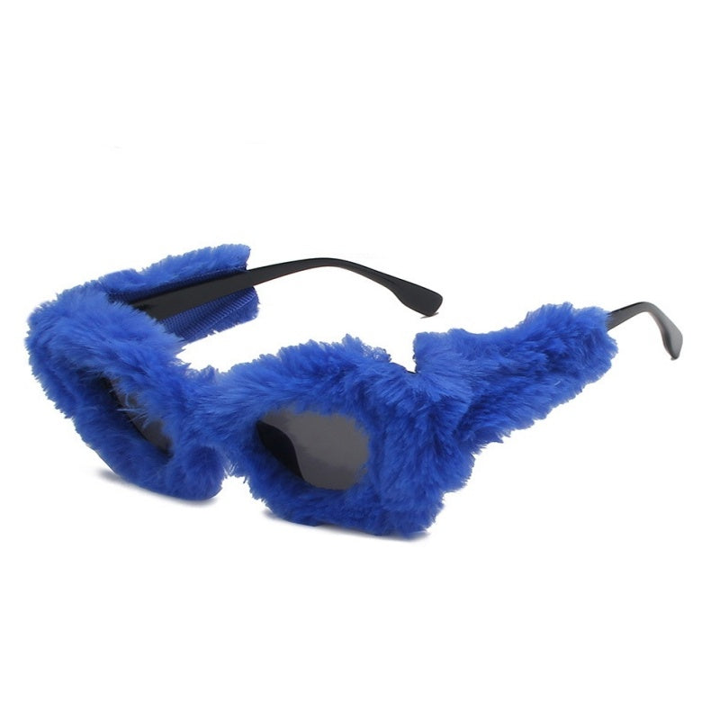 Y2K Fashion Feather Sunglasses