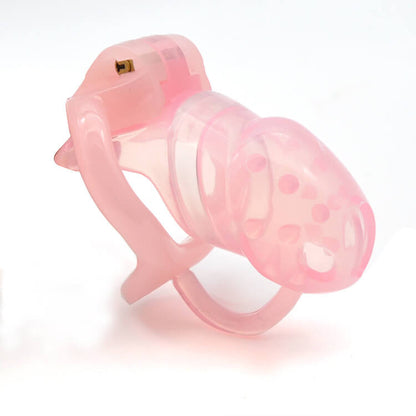 CC76 Spiked Silicone chastity Cage