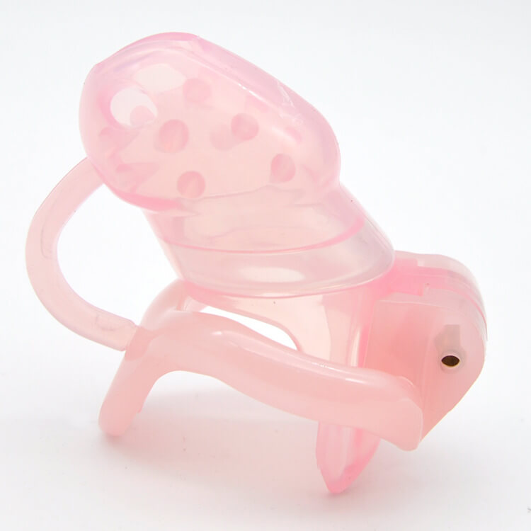 CC76 Spiked Silicone chastity Cage