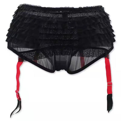 Cake Garter Panties Belt for Stockings